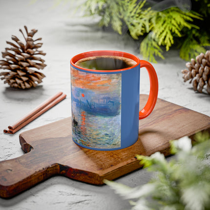 Sunrise by Claude Monet Colorful Mugs (11oz, 15oz)