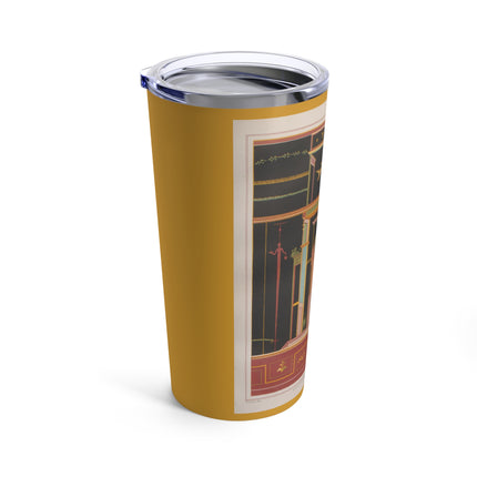 Pompeii Walls Pl.04 by Victor Steeger Tumbler 20oz