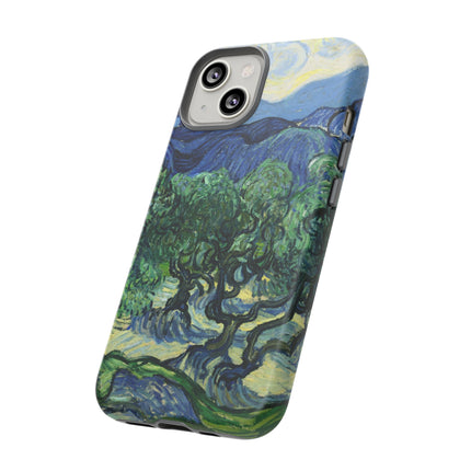 Olive Trees by Vincent Van Gogh Phone Cases