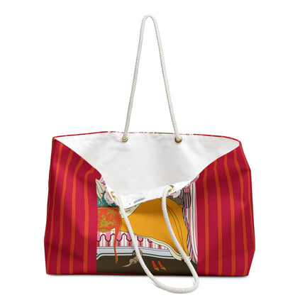 A Moment of Elegance and Comfort Weekender Bag