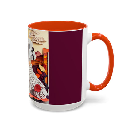 Shih Tzu at an Autumn Colorful Mugs (11oz, 15oz)