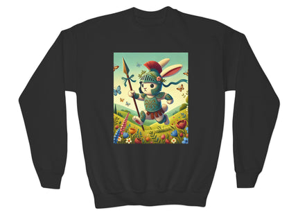 Rabbit Gladiator Youth Crewneck Sweatshirt