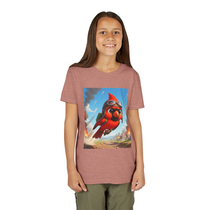Cardinal Dive Bomber Youth Short Sleeve Tee