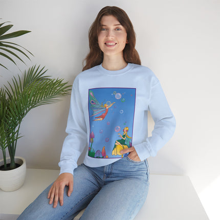 Blossoming Fairy Magic Unisex Heavy Blend™ Crewneck Sweatshirt