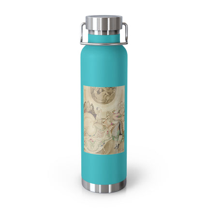 Sur talons rouges (On Red Heels) pl 01 by Gerda Wegener Copper Vacuum Insulated Bottle, 22oz