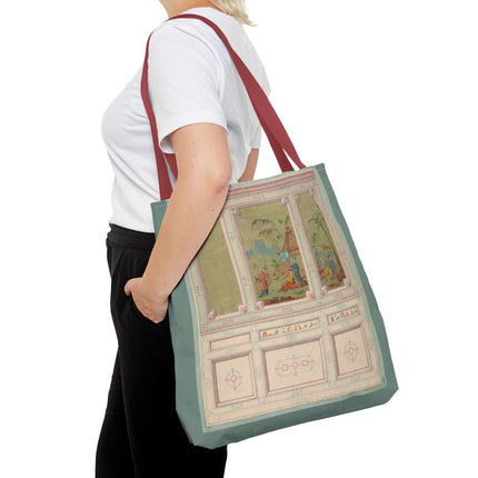 Chinoiserie scenes by Anonymous Tote Bag (AOP)
