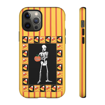 Candy Corn Skeleton Phone Cases