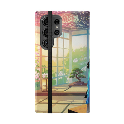 🎧🦜 Parrot DJ Flip Case – Neon Beats & Cyber Groove
