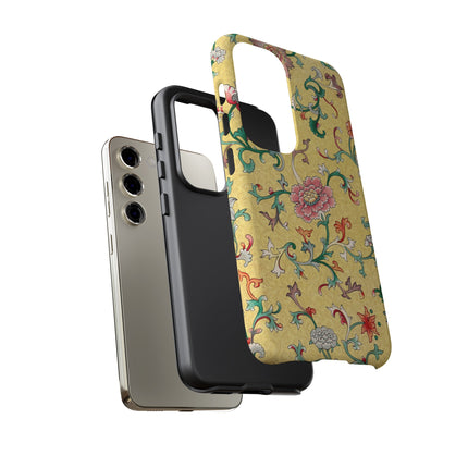 Flower Illustration by Owen Jones Phone Cases