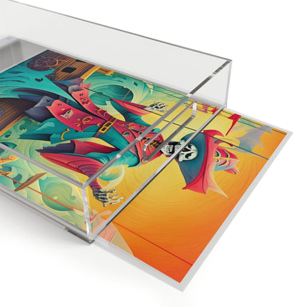 Skeleton Crew of the Misty Seas Acrylic Serving Tray
