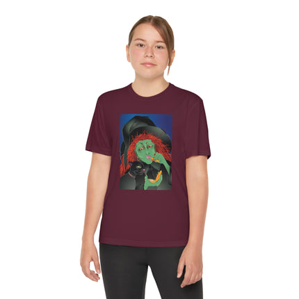 Mirror, Mirror A Witch's Touch Youth Competitor Tee