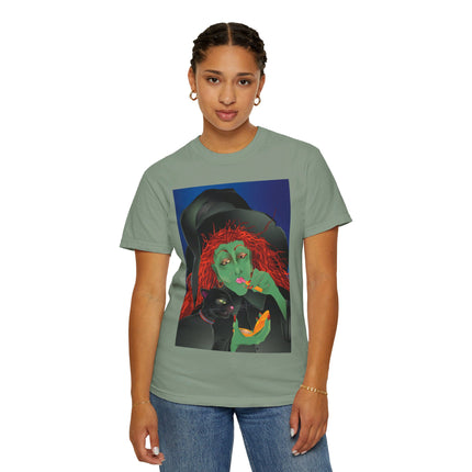 Mirror, Mirror A Witch's Touch Unisex Garment-Dyed T-shirt