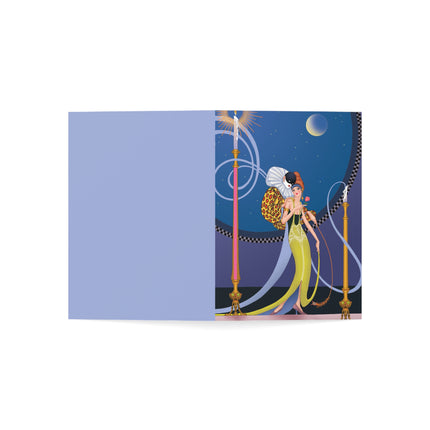 Moonlit Serenade Greeting Cards (1, 10, 30, and 50pcs)