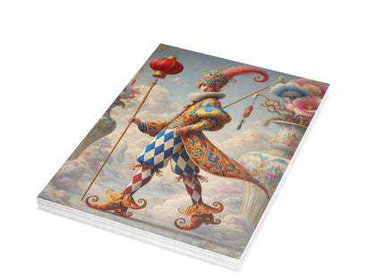 The Ornamental Jester Postcard Bundles (envelopes included) - Bundles of 10, 30, 50 Pieces
