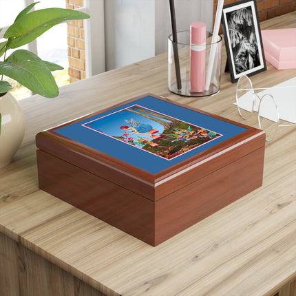 Periwinkle Painting the Petals by Ida Outhwaite Jewelry Box
