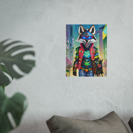 Cyber Hyena Fine Art Posters