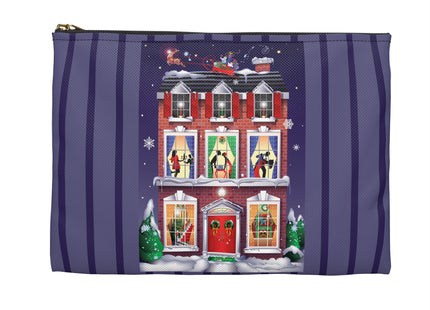 A Christmas Eve Celebration Accessory Pouch