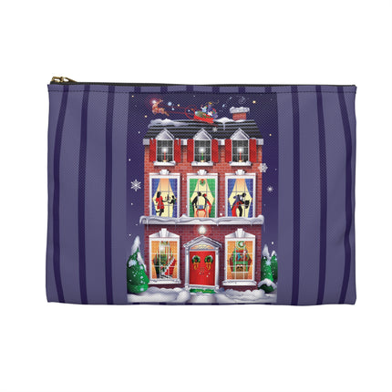 A Christmas Eve Celebration Accessory Pouch