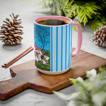Enchanted Easter Gathering Colorful Mugs (11oz, 15oz)