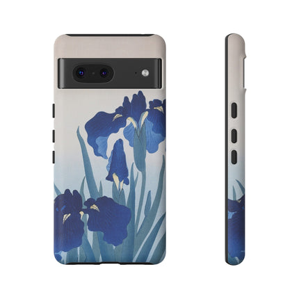 Iris Flowers by Ohara Koson Phone Cases