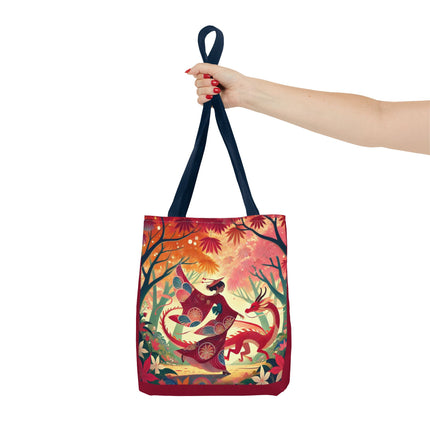 The Dragon Fairy’s Dance Tote Bag – Enchanted Grace & Spring Magic