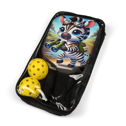 Zebra Lookout Pickleball Kit – Safari Scout & Adventurous Stripes