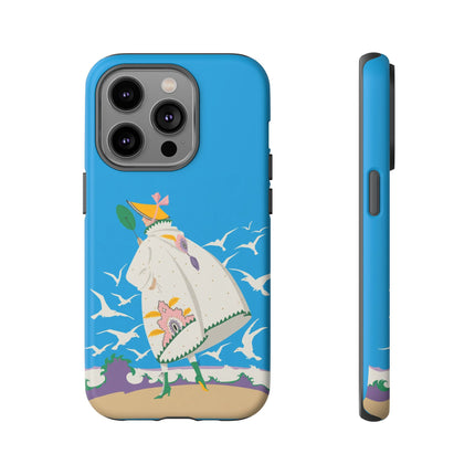 Seaside Wanderer Phone Case – Whimsical Charm & Coastal Delight