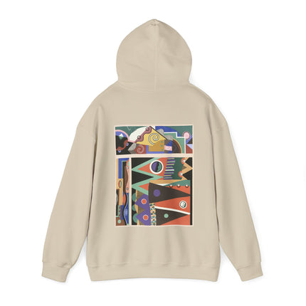 Collection decors et couleurs Pl.03 by Georges Valmier Heavy Blend™ Hooded Sweatshirt
