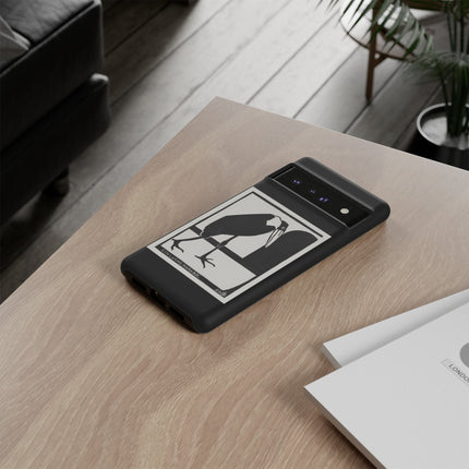 A Lame Marabou by Samuel Jessurun de Mesquita Phone Cases