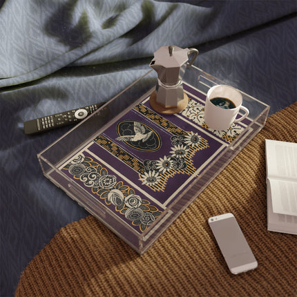 La décoration moderne dans le textile Pl. 17 by Gaston Charlet Acrylic Serving Tray