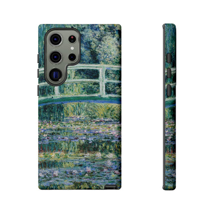 Water Lilies and Japanese Bridge by Claude Monet Phone Cases