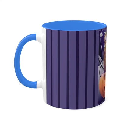 The Startled Pumpkin Colorful Mugs, 11oz