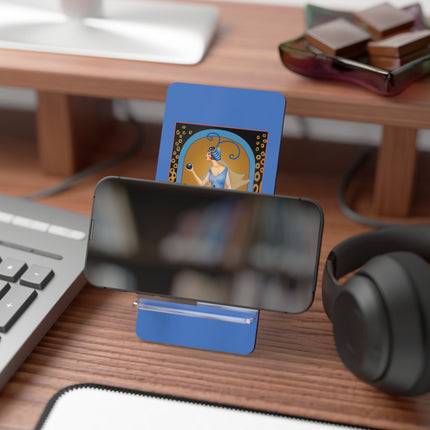 September & Sapphire (from the Gem Series) by Sofia Chiostri Mobile Display Stand for Smartphones