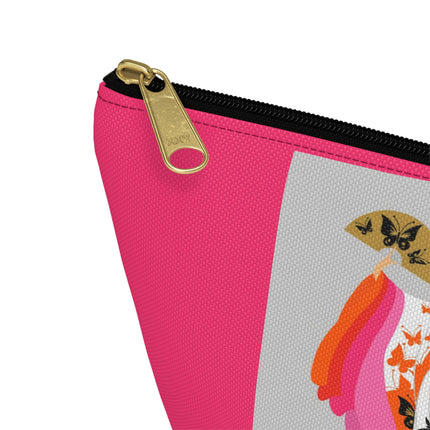 Butterfly Kimono Cosmetic Bag – Elegant Japanese Fantasy & Whimsical Grace