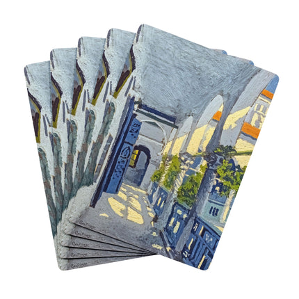 Gallery of a Moroccan Riad Playing Cards