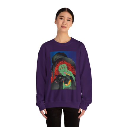 Mirror, Mirror A Witch's Touch Women’s Unisex Heavy Blend™ Crewneck Sweatshirt
