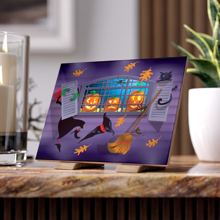 Whimsical Halloween Mischief Ceramic Tile