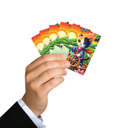 Sailor Kitten’s River Adventure Playing Cards