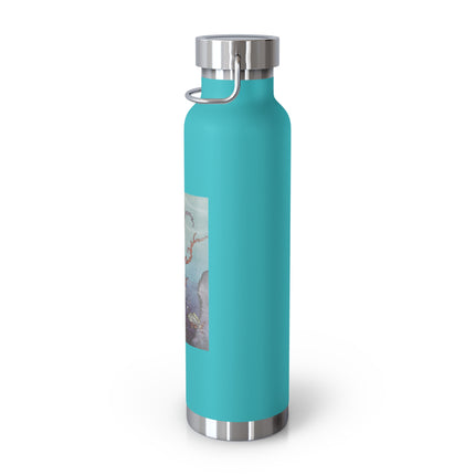 Beautiful Shells by Virginia Frances Sterrett Copper Vacuum Insulated Bottle, 22oz