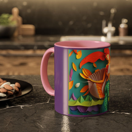 Charming Mermaid Colorful Mugs (11oz, 15oz)