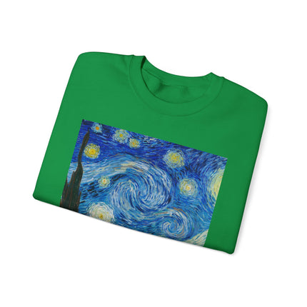 The Starry Night by Vincent Van Gogh Heavy Blend™ Crewneck Sweatshirt