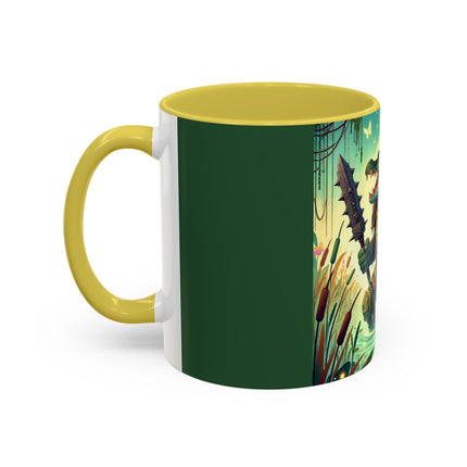 Swamp Tyrant Colorful Mugs (11oz, 15oz)