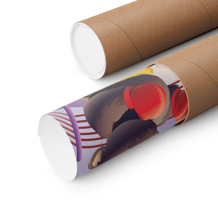 Cosmic Clash Premium Matte Vertical Posters