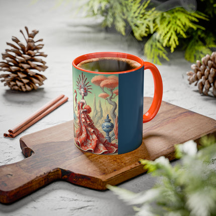 The Seahorse Court Colorful Mugs (11oz, 15oz)