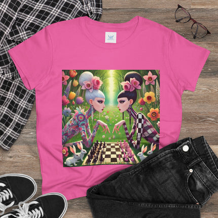 Spring Gambit: A Fairy’s Move Cotton Tee