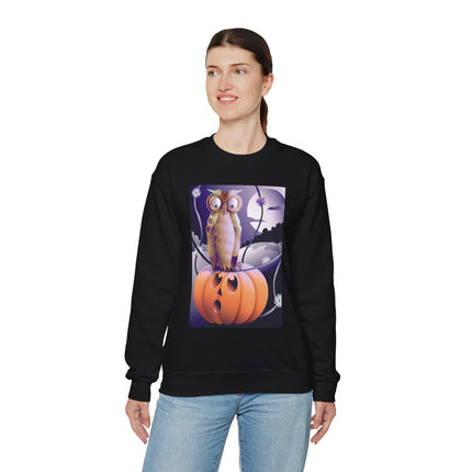 The Startled Pumpkin Unisex Heavy Blend™ Crewneck Sweatshirt