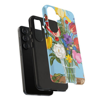 Spring Bouquet Phone Case – Vibrant Blooms & Whimsical Charm