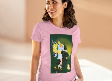 The Enchanted Encounter Women's Midweight Cotton Tee