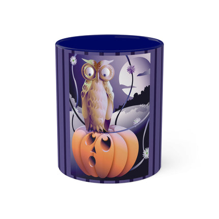 The Startled Pumpkin Colorful Mugs, 11oz