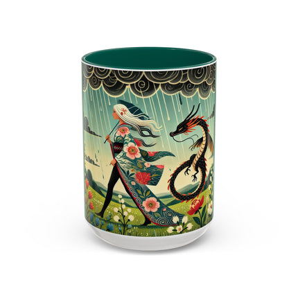 The Dragon Fairy’s Stride Colorful Mugs (11oz, 15oz)